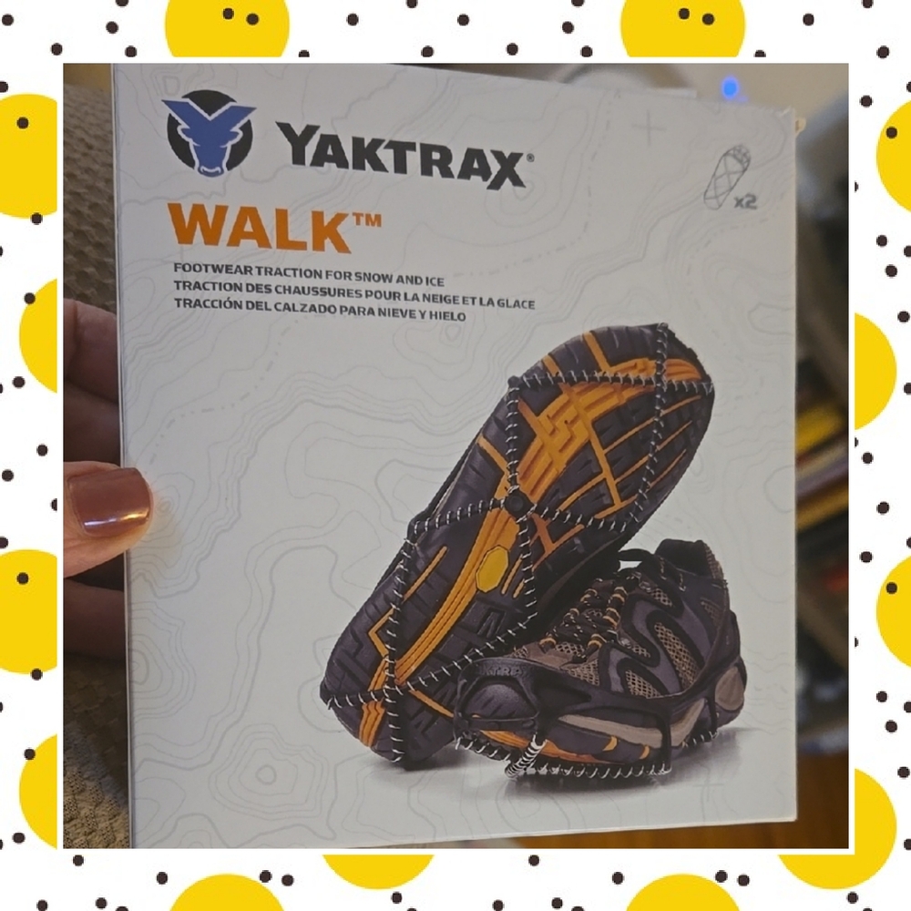 Nwt yaktrax Walk Footwear Traction size large
